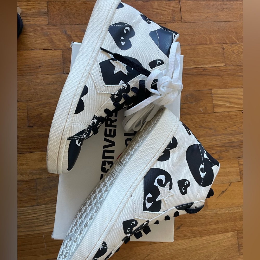 RARE🔥 CONVERSE X COMME DES GRACON PLAY♥️ - Picture 5 of 8